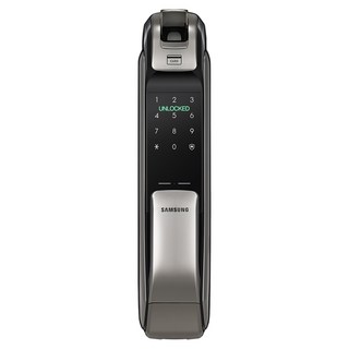 SAMSUNG 三星 推拉式電子鎖 頂級款 銀色, SHP-DP728, 單純送貨商品