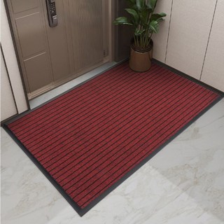 AFAMIC 艾法 刮泥吸水玄關腳踏墊, 紅色, 1個