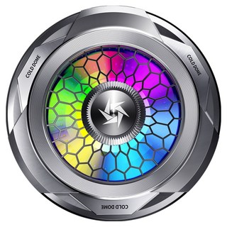 ANTIAN 半導體製冷手機降溫散熱器/手機發燙冷卻器背夾 SL25, 1個, 黑色