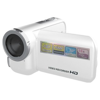 Booie Y2K 復古感性攝影機 復古小型數位攝錄影機 B4DV-90Z, 白色