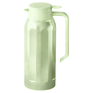 寵物星樂園 真空不鏽鋼內膽保冷保溫壺, 1個, 綠色, 1.5L