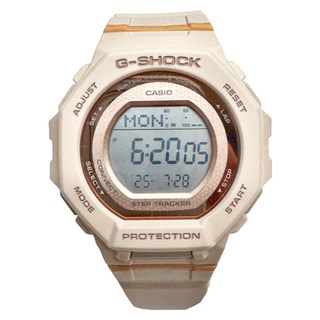 CASIO 卡西歐 G-SHOCK 計步藍芽手錶柔和色調女錶 GMD-B300-4