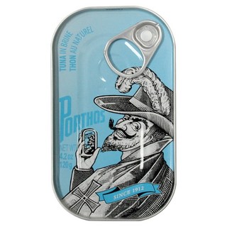 PORTHOS 葡國老人牌 鮪魚, 1個, 120g