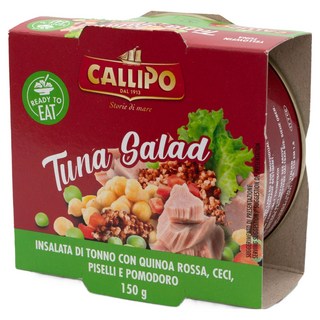 CALLIPO 藜麥鮪魚沙拉罐頭, 1個, 150g