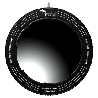 Ever Chrom 彩宣 REVORING 快速可調VND + CPL濾鏡 46-62mm鏡頭適用, 1個, EC RNC62