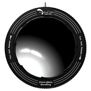 Ever Chrom 彩宣 REVORING 快速可調VND + CPL濾鏡 37-49mm鏡頭適用, 1個, EC RNC49