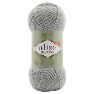alize 알파카 로얄 뜨개실 100g 250m, 21, 1개
