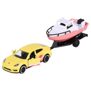 maJORETTE 美捷輪 粉紅拖車系列w2玩具車 開窗盒 款式隨機, 1個