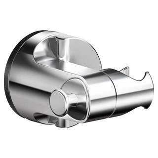 強力真空吸附吸盤 可拆卸免釘牆花灑旋轉底座, 銀色