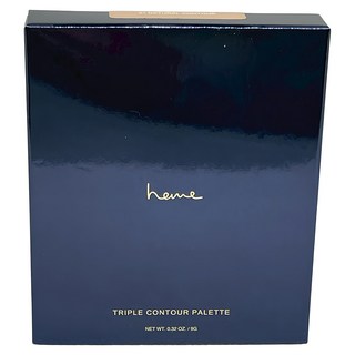 heme 喜蜜 3色修容餅 9g, 01 NATURAL CONTOUR, 1個