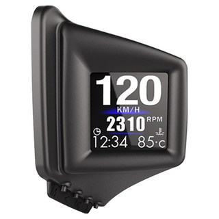 領先者 P8 HUD抬頭顯示器 液晶螢幕OBD2 + GPS行車電腦, 1個, 黑色