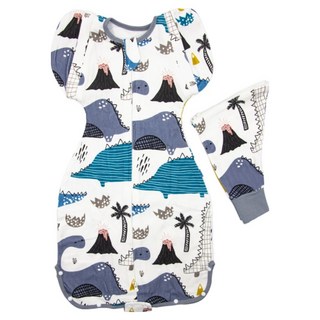 OhBabyLying 春秋薄款 可換袖成長包巾 XL