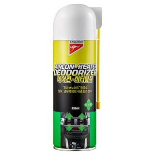 캉가루 에어컨 및 히터 탈취제, 330ml, 1개