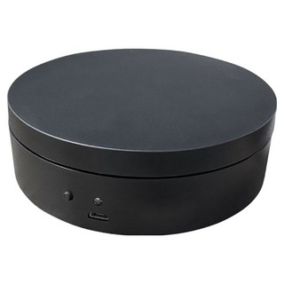 POWERCAT 飾品珠寶旋轉展示台 承重3kg, 1個, 黑色磨砂