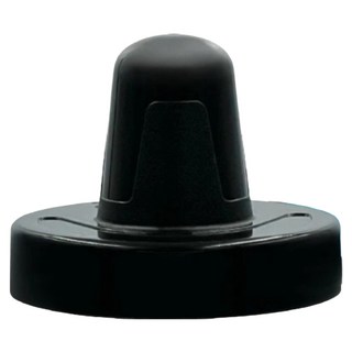 Baby Garden 香草奶嘴馬卡龍收納蓋 輕巧便攜/拿取方便, 黑色, 1個