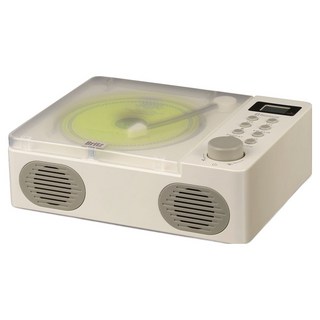 브리츠 CD플레이어 휴대용 라디오 블루투스 스피커, BZ-YM10, 아이보리