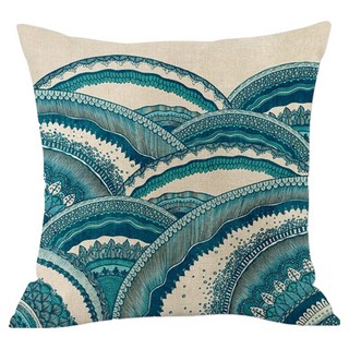 KOTI 日安生活 北歐風仿亞麻抱枕套 不含枕心