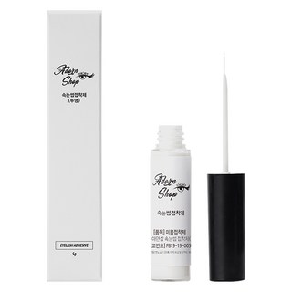 아던샵 쌍꺼풀액 & 속눈썹접착제, 투명, 1개