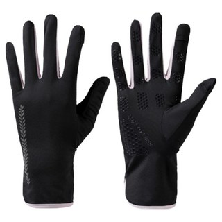 TREX 女性多用途登山手套 雙手穿戴組, 1套, 黑色