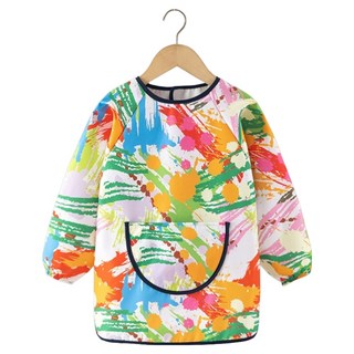 아트조이 아동용 긴소매 미술 가운, 스트라이프