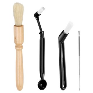 Monahome 簡易咖啡師咖啡機清潔刷4件組, 1套, 混合色