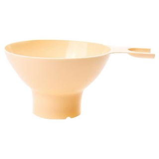 FOX RUN 寬口漏斗, 1個, 黃色