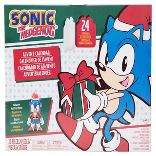 jakks PACIFIC 音速小子倒數月曆抽抽樂, 1套, 混和顏色