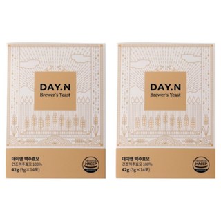 Day.N 啤酒酵母丸 3000mg 14包, 42g, 2個