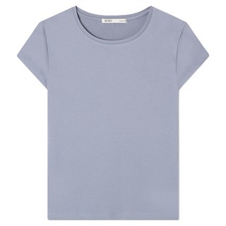 MIXXO 女款絲光棉蓋袖短袖T恤