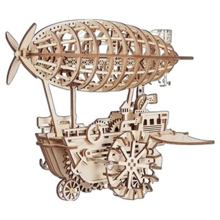 ROKR 立體木製組裝模型 飛行船 LK702, 1個