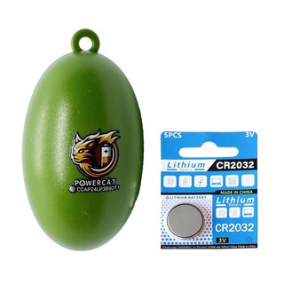 POWERCAT 寶護者 藍牙防丟器 送電池 橢圓, 1個, 綠色