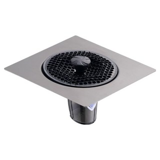 收納部屋 不鏽鋼金屬防臭地漏, 槍灰色