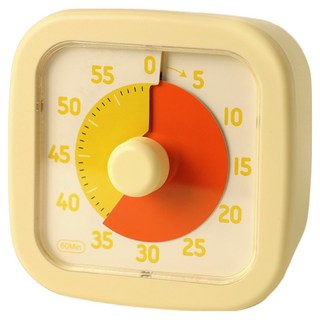 루아즈 아날로그 구글타이머, 1개, 오렌지 버터, 오렌지계열