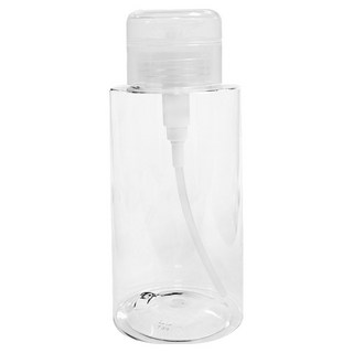 Green Bell 綠貝 壓取式分裝瓶 300ml, 1個, 透明色