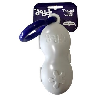 doddL 人體工學兒童學習餐具收納盒2件組, 1個, 白色