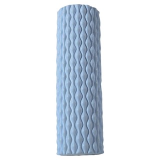 三次方 瑜珈滾筒 水滴款, 1個, 藍色