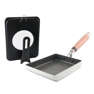 hokua 北陸 IH極大金不沾玉子燒鍋 附蓋, 1個, 18cm