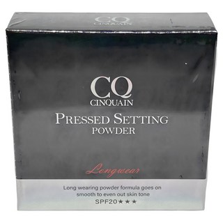 CINQUAIN 思珂 台灣公司貨 微霧裸肌定妝輕粉餅 10g, 101 輕透白, 1個