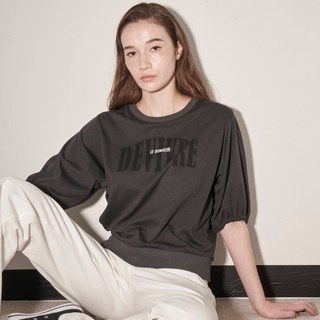 Olivia Lauren 女款抓皺印花T恤 VVCAL5F7451