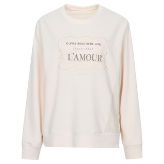 Olivia Lauren 女款刺繡印花撞色T恤 VOCAL5F8371