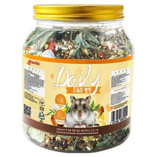그로비타 햄스터 데일리 드워프 햄핏, 1개, 700g