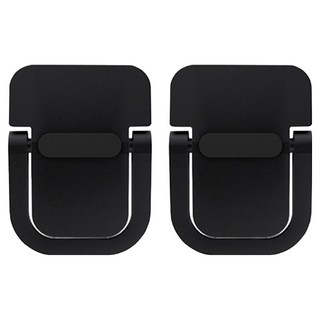 라이퓨 노트북 높이 조절 다리 노트북 다리 알루미늄 Laptop 거치대 랩탑다리, 블랙, 2개