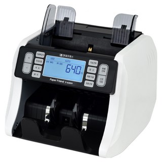 PAPER FRIEND 韓歐美元驗鈔點鈔機, 1個, V-640UV