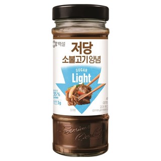 백설 저당 소불고기양념, 1개, 490g
