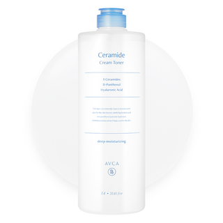AVCA 神經醯胺深層保濕保濕乳液化妝水, 1個, 1L