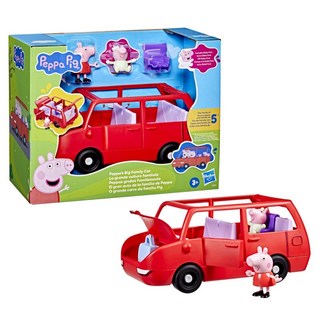 Hasbro 孩之寶 粉紅豬小妹家庭汽車公仔組 G0541, 1套, 混合色