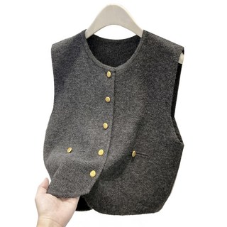 The Flow Commerce 寬鬆版型日常馬甲針織背心