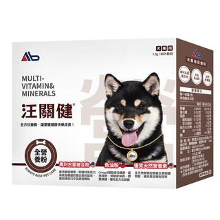 Ab 汪關健 犬用保健粉, 1個, 補充營養, 30顆