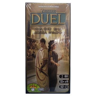 REPOS PRODUCTION 七大奇蹟對決 擴充 市政廣場 7 WONDERS DUEL AGORA 繁體中文版, 1個, 混和顏色