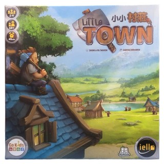 iello 小小村莊 Little Town 繁體中文版, 1個, 混和顏色